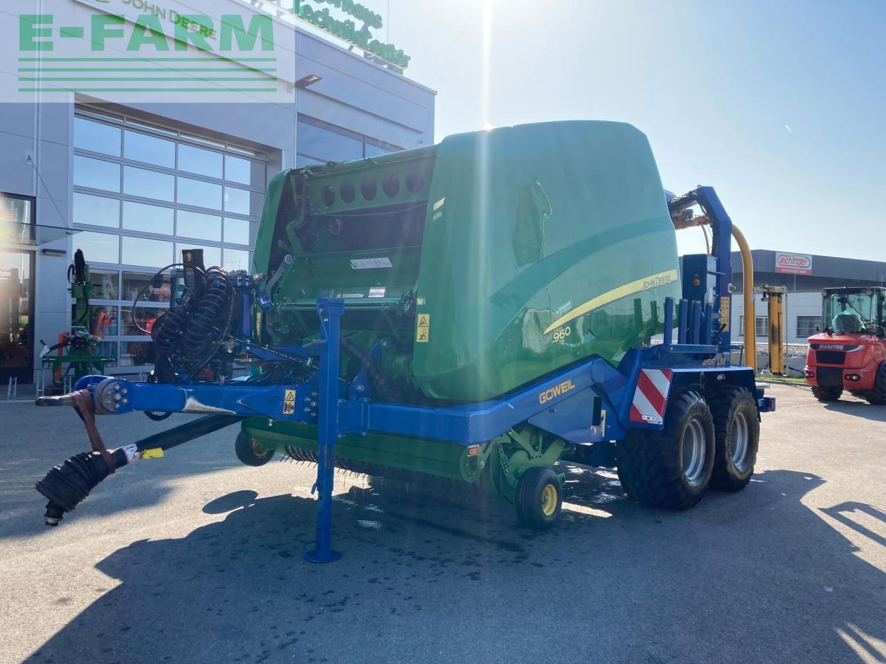John Deere 960 - Пресс-подборщик тюковый: фото 1 John Deere 960 - Пресс-подборщик тюковый: фото 1