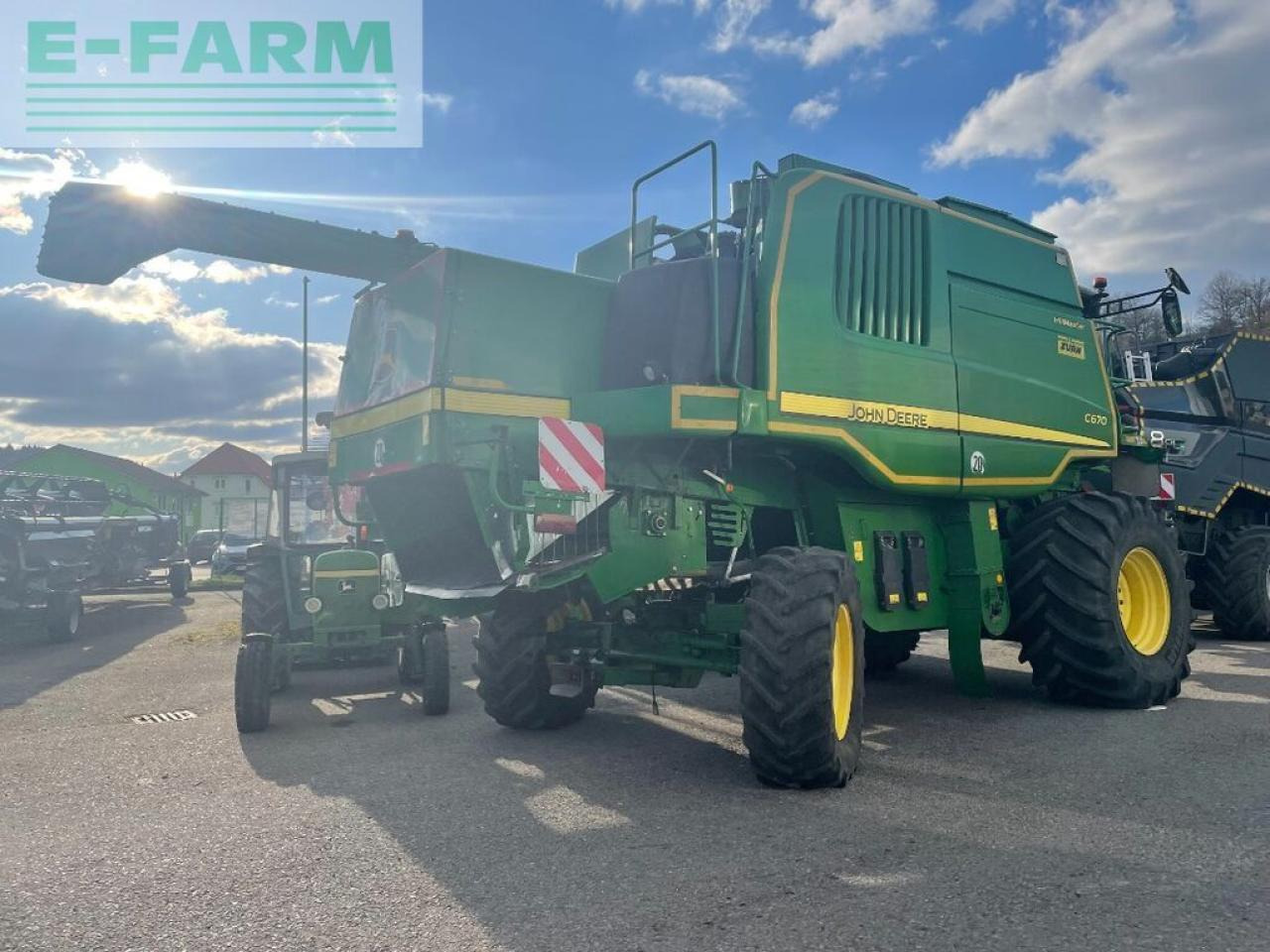 John Deere c670 cts hillmaster - Зерноуборочный комбайн: фото 3 John Deere c670 cts hillmaster - Зерноуборочный комбайн: фото 3