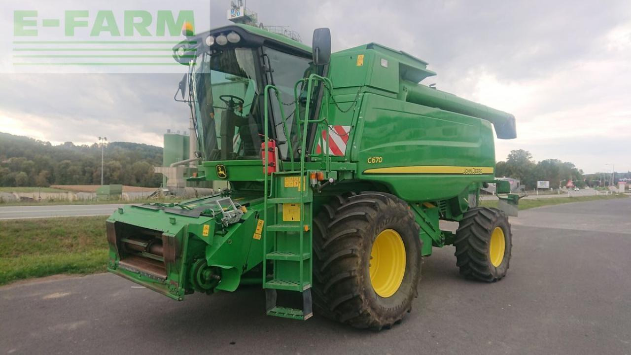 John Deere c670 + geringhoff vs610 - Зерноуборочный комбайн: фото 1 John Deere c670 + geringhoff vs610 - Зерноуборочный комбайн: фото 1