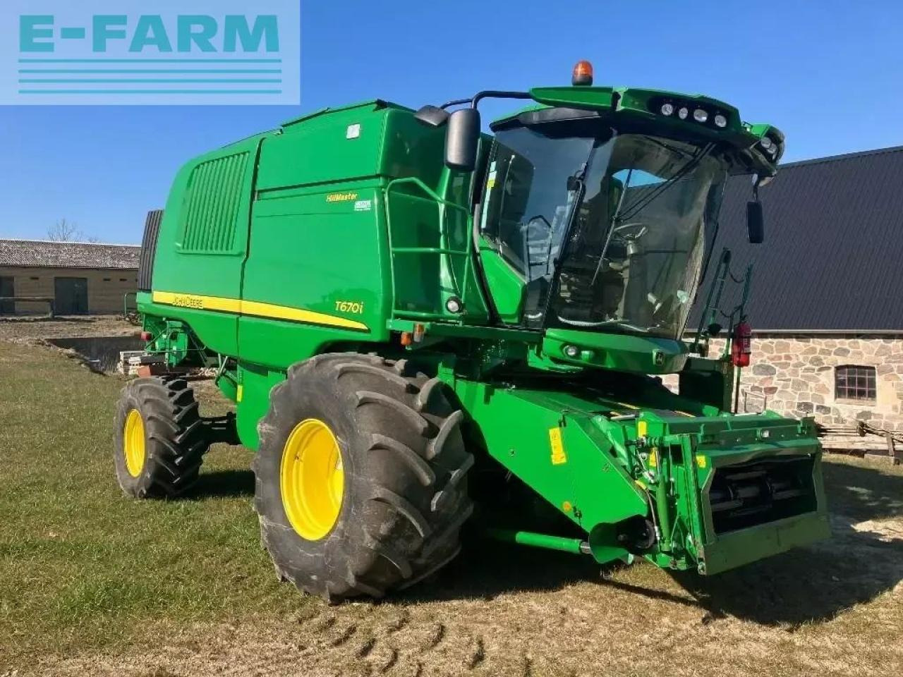 John Deere hillmaster 670l - Зерноуборочный комбайн: фото 1 John Deere hillmaster 670l - Зерноуборочный комбайн: фото 1