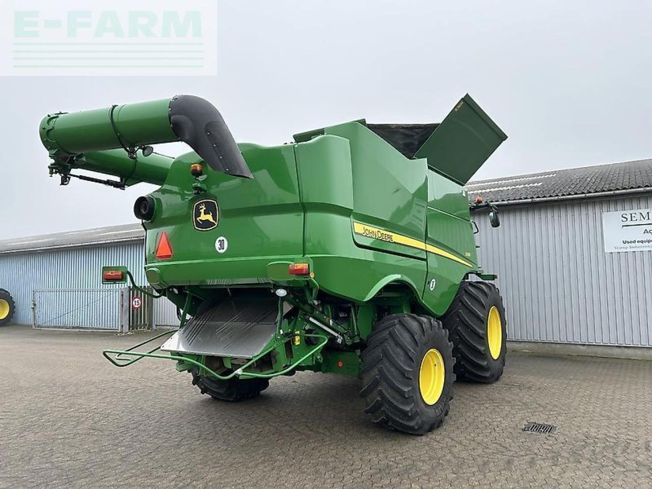 Зерноуборочный комбайн John Deere s690: фото 17