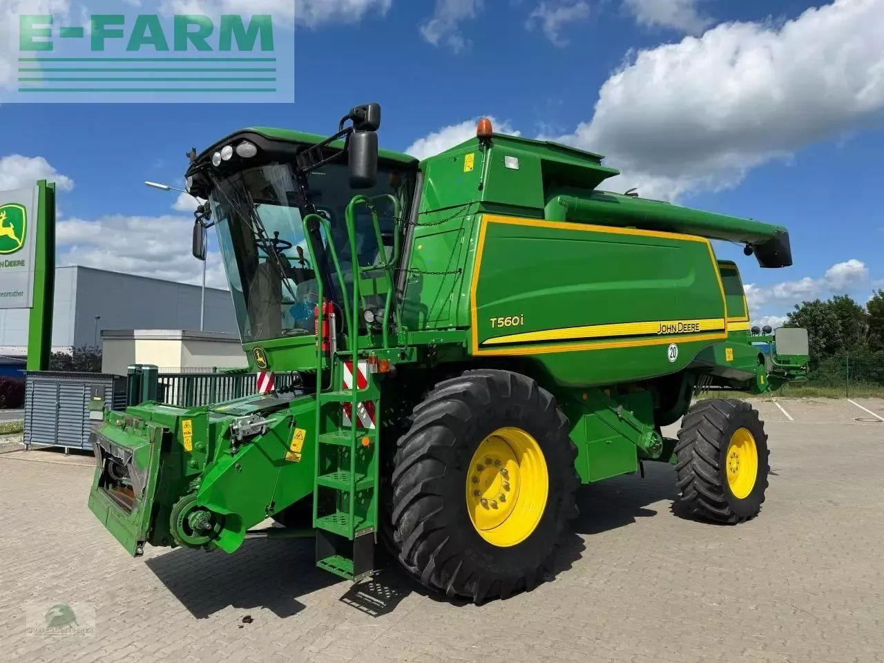 John Deere t560i hm - Зерноуборочный комбайн: фото 1 John Deere t560i hm - Зерноуборочный комбайн: фото 1