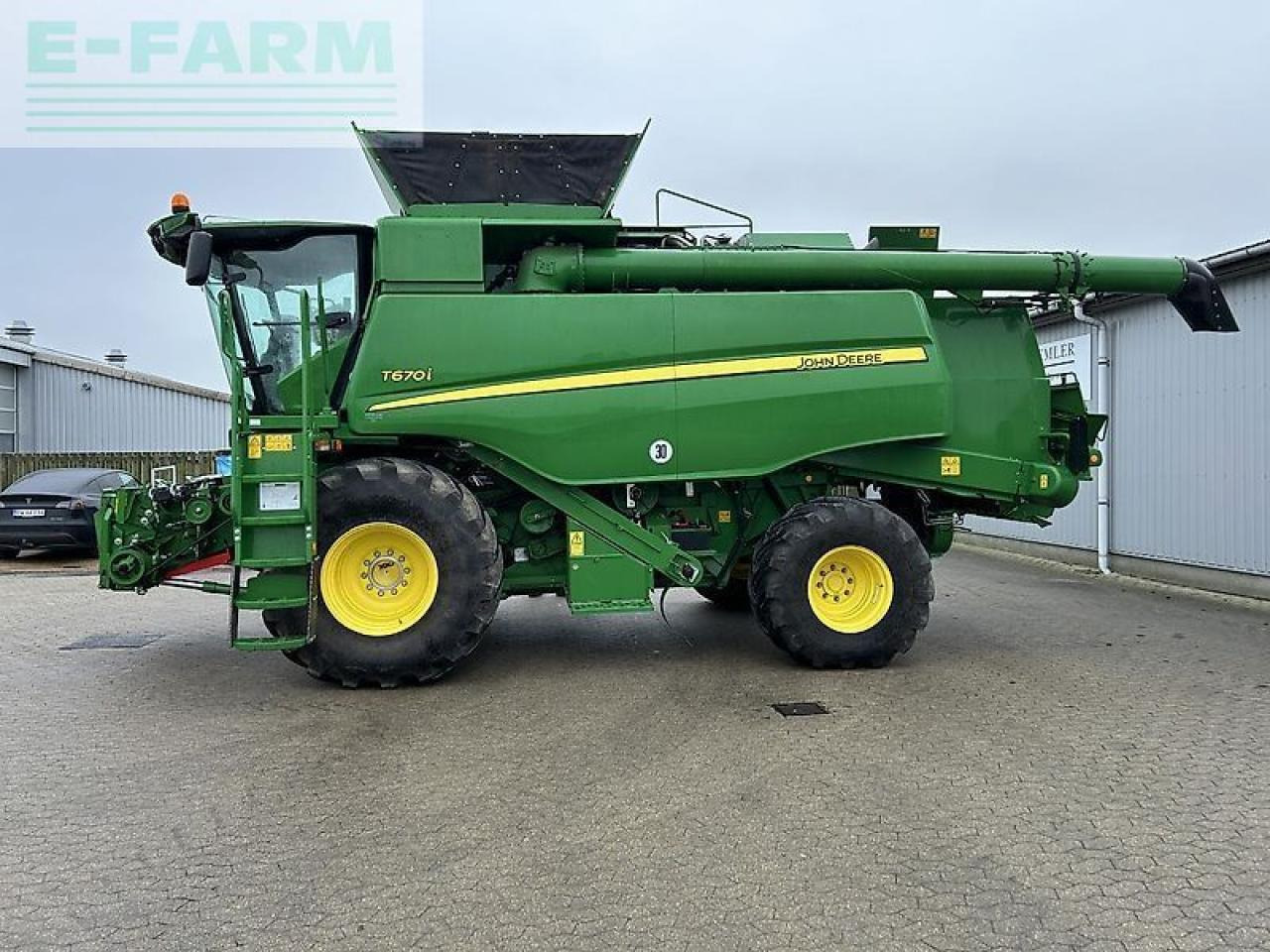 Зерноуборочный комбайн John Deere t670: фото 11