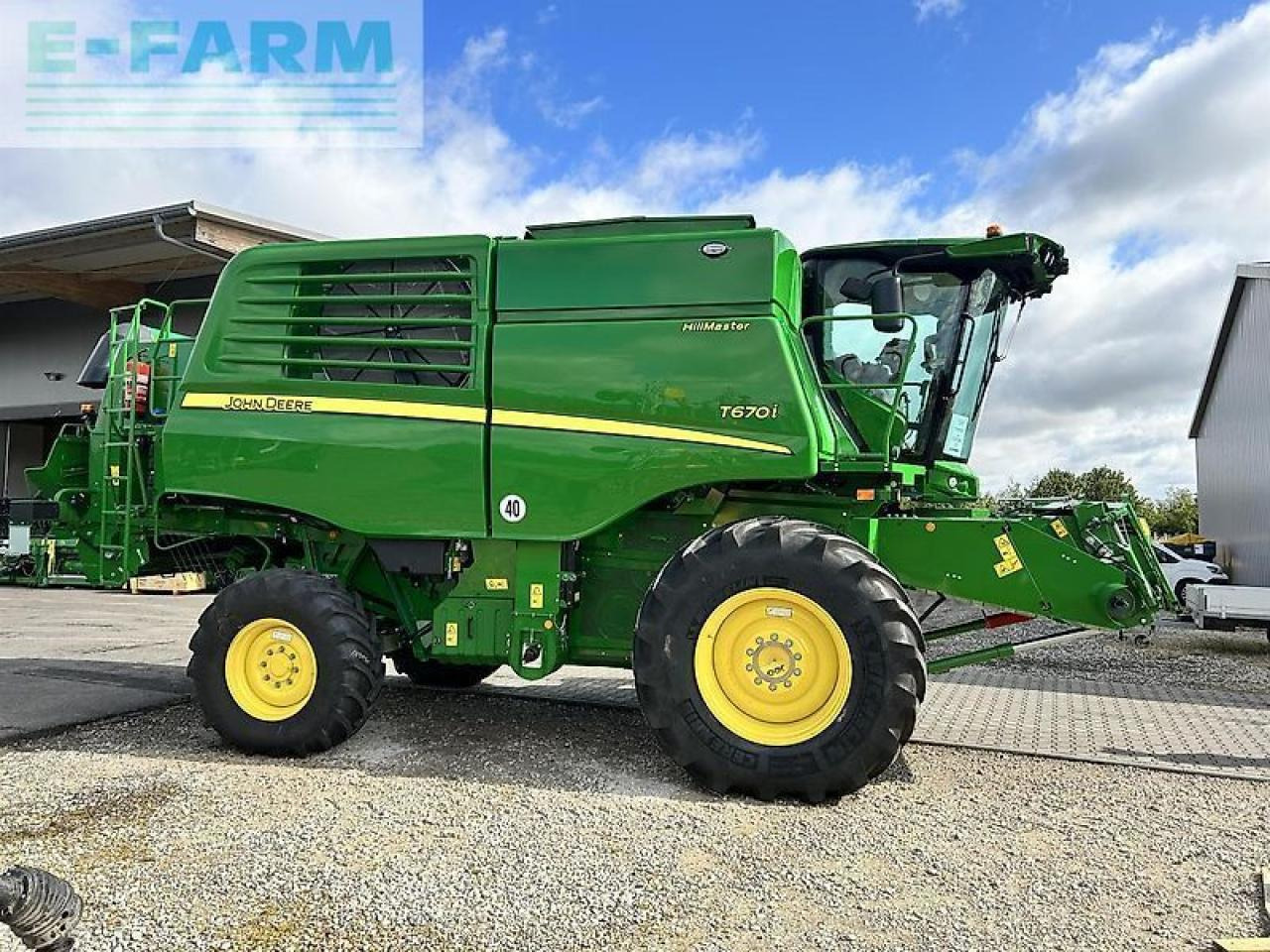 John Deere t670 hm - Зерноуборочный комбайн: фото 3 John Deere t670 hm - Зерноуборочный комбайн: фото 3