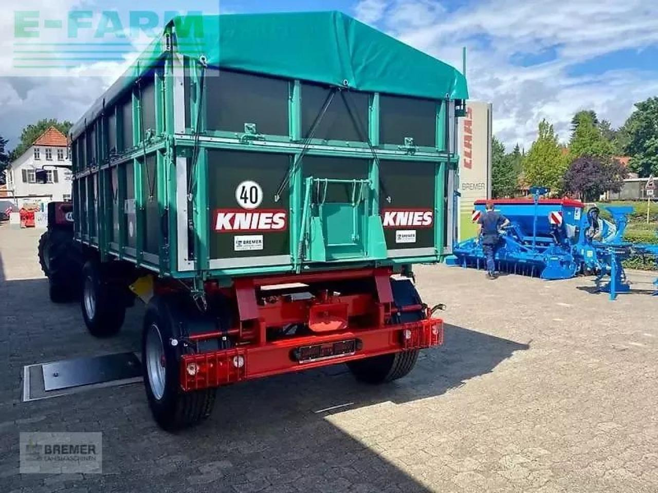 Knies kd 180 - Сельскохозяйственный прицеп-самосвал: фото 3 Knies kd 180 - Сельскохозяйственный прицеп-самосвал: фото 3