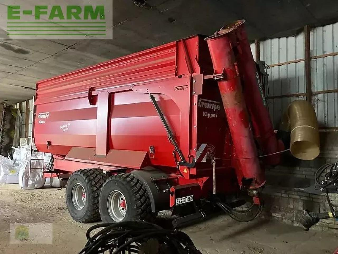 Krampe big body bb 600 *ohne schnecke* - Сельскохозяйственный прицеп-самосвал: фото 2 Krampe big body bb 600 *ohne schnecke* - Сельскохозяйственный прицеп-самосвал: фото 2