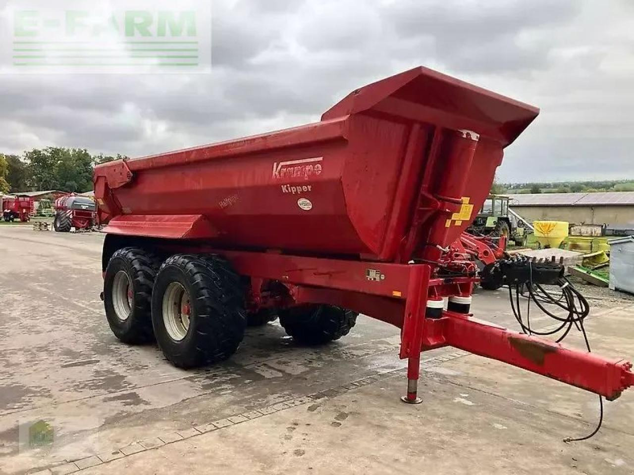 Krampe hp 20 - Сельскохозяйственный прицеп-самосвал: фото 5 Krampe hp 20 - Сельскохозяйственный прицеп-самосвал: фото 5