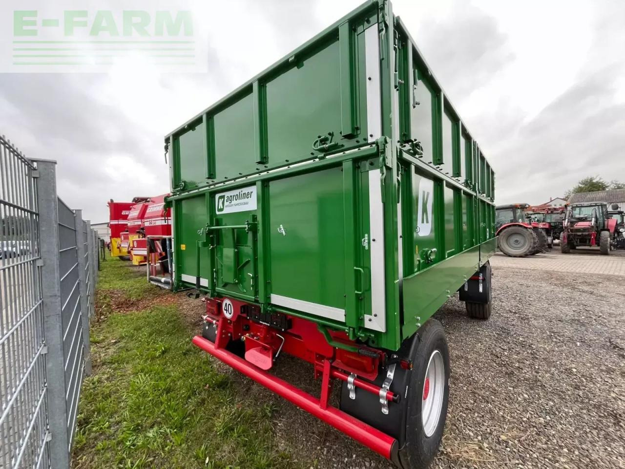 Kröger agroliner hkd 302 - Сельскохозяйственный прицеп-самосвал: фото 5 Kröger agroliner hkd 302 - Сельскохозяйственный прицеп-самосвал: фото 5