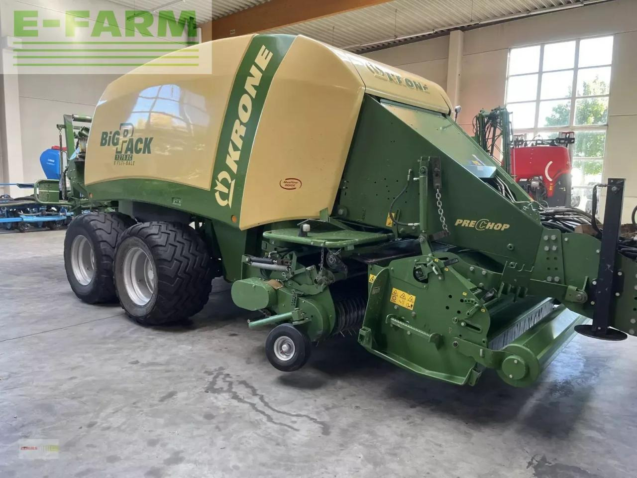 Krone big pack 1270 xc mit pre chop hächsler - Пресс-подборщик тюковый: фото 5 Krone big pack 1270 xc mit pre chop hächsler - Пресс-подборщик тюковый: фото 5