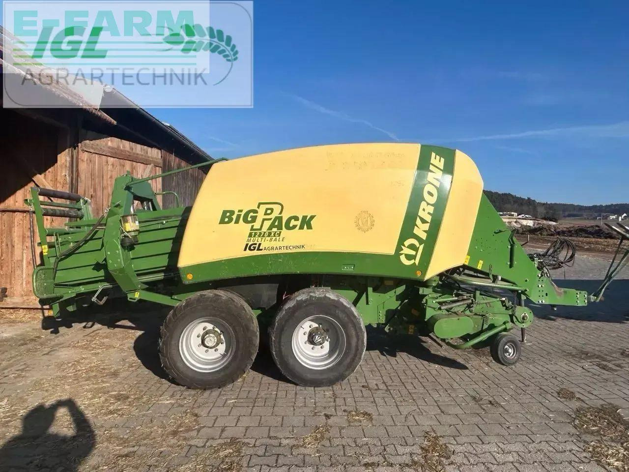 Krone big pack 1270 xc multi bale - Пресс-подборщик тюковый: фото 3 Krone big pack 1270 xc multi bale - Пресс-подборщик тюковый: фото 3