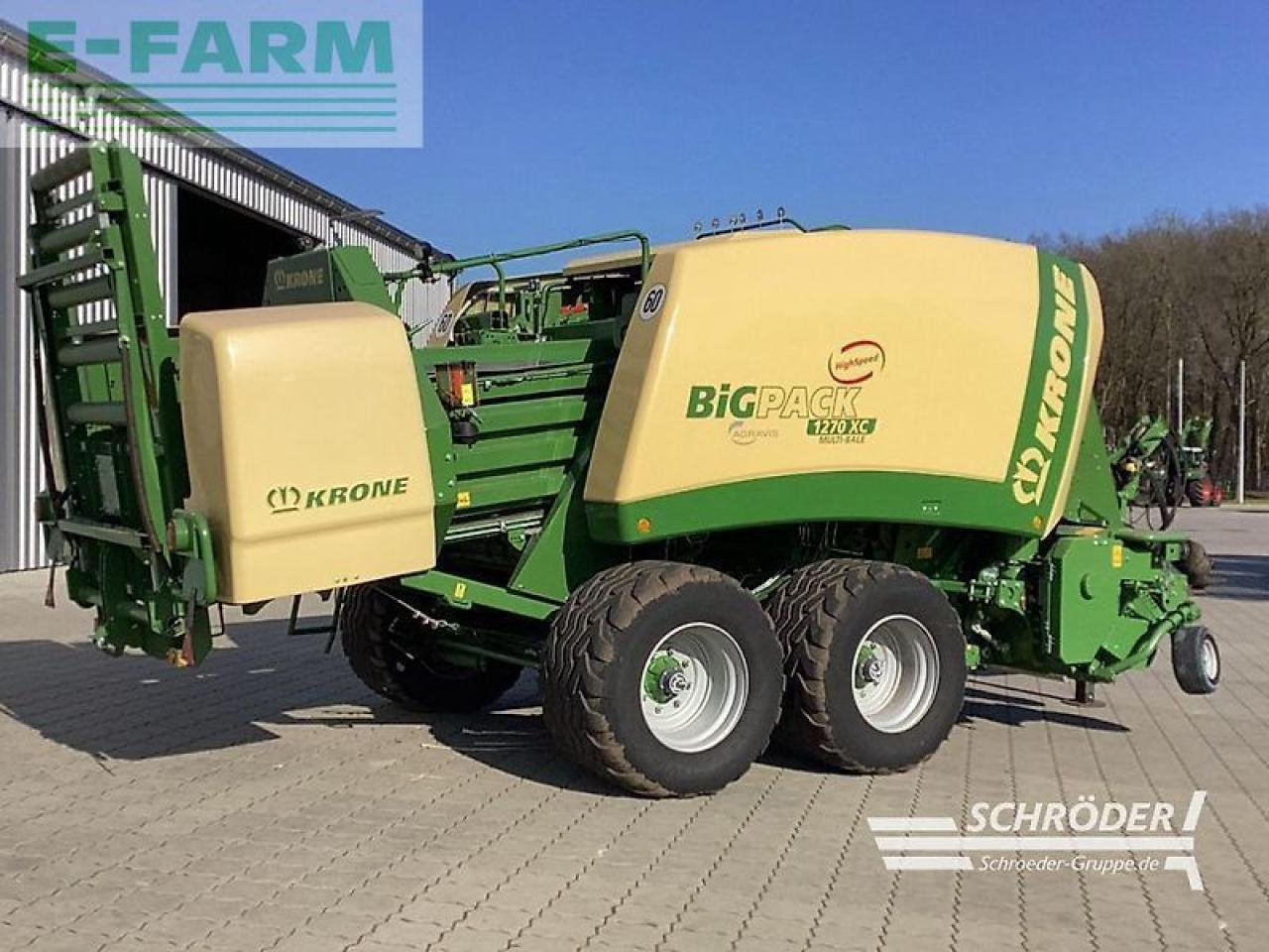 Krone big pack 1270 xc multi bale - Пресс-подборщик тюковый: фото 3 Krone big pack 1270 xc multi bale - Пресс-подборщик тюковый: фото 3