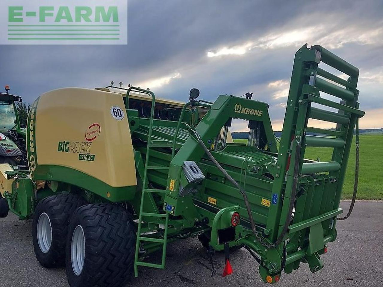Krone big pack 1270 xc prechop - Пресс-подборщик тюковый: фото 4 Krone big pack 1270 xc prechop - Пресс-подборщик тюковый: фото 4
