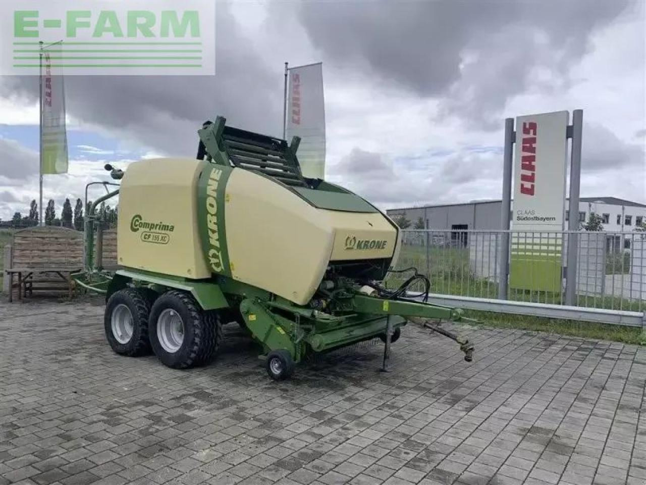 Krone comprima cf 155 xc - Пресс-подборщик тюковый: фото 1 Krone comprima cf 155 xc - Пресс-подборщик тюковый: фото 1