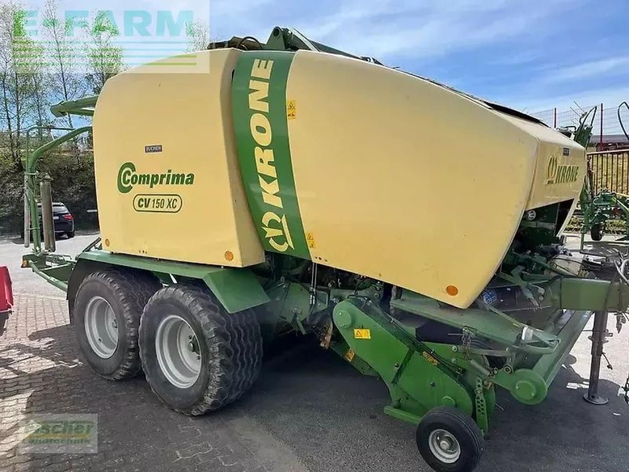 Krone comprima cv 150 xc-17 messer - Пресс-подборщик тюковый: фото 3 Krone comprima cv 150 xc-17 messer - Пресс-подборщик тюковый: фото 3
