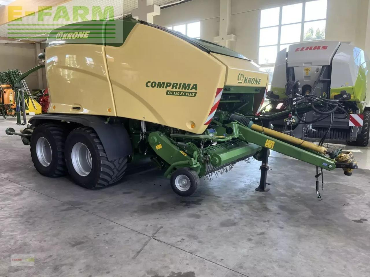 Krone comprima cv 150 xc - Пресс-подборщик тюковый: фото 1 Krone comprima cv 150 xc - Пресс-подборщик тюковый: фото 1