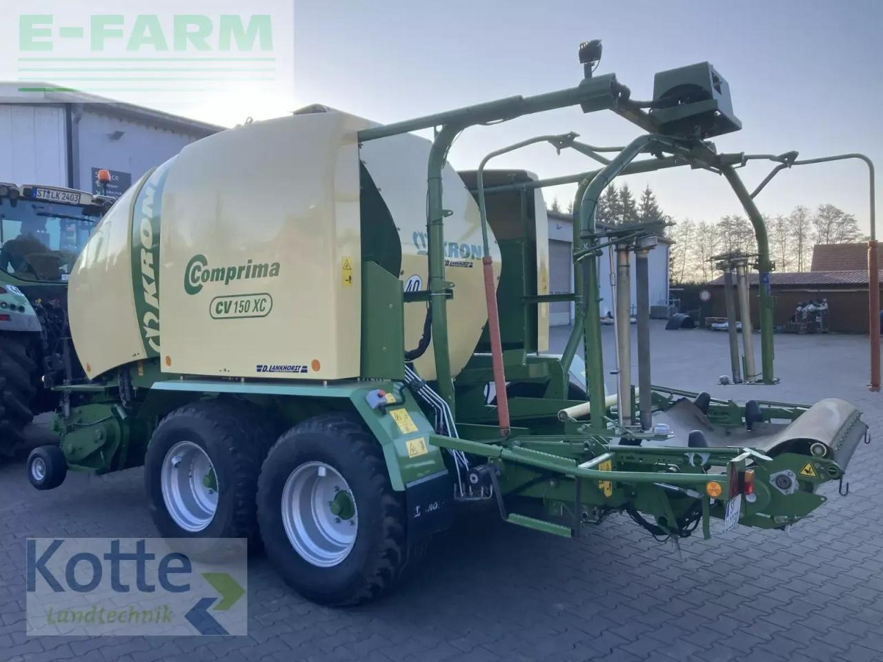 Krone comprima cv 150 xc - Пресс-подборщик тюковый: фото 4 Krone comprima cv 150 xc - Пресс-подборщик тюковый: фото 4
