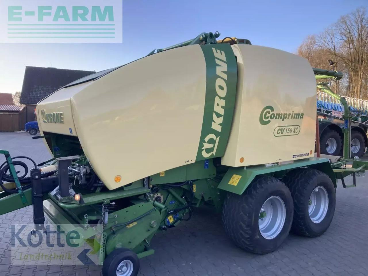 Krone comprima cv 150 xc - Пресс-подборщик тюковый: фото 1 Krone comprima cv 150 xc - Пресс-подборщик тюковый: фото 1