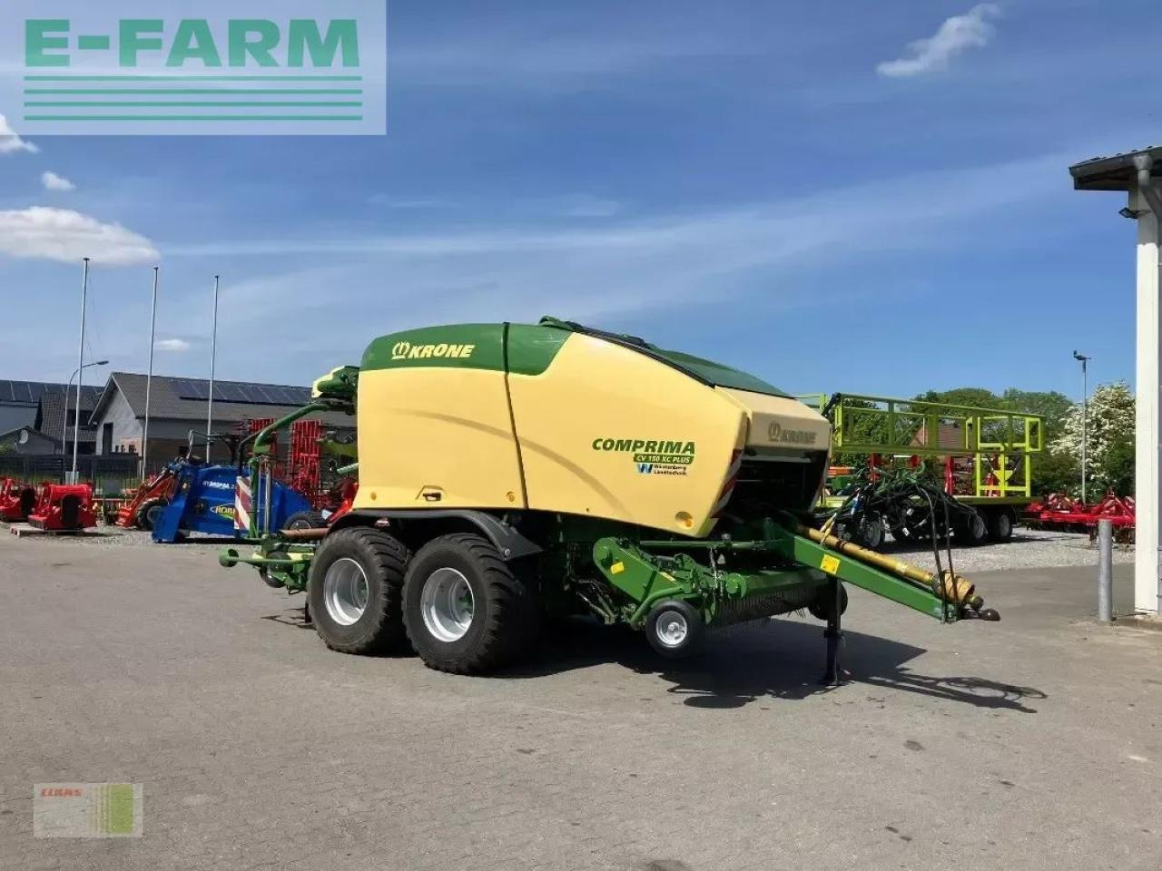 Krone comprima cv150 xc plus - Пресс-подборщик тюковый: фото 1 Krone comprima cv150 xc plus - Пресс-подборщик тюковый: фото 1