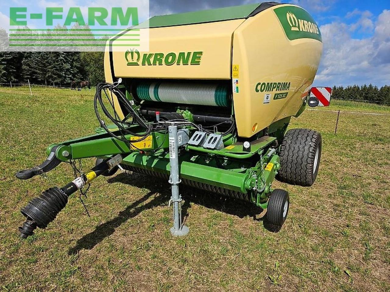 Krone comprima f 125 xc - Пресс-подборщик тюковый: фото 4 Krone comprima f 125 xc - Пресс-подборщик тюковый: фото 4