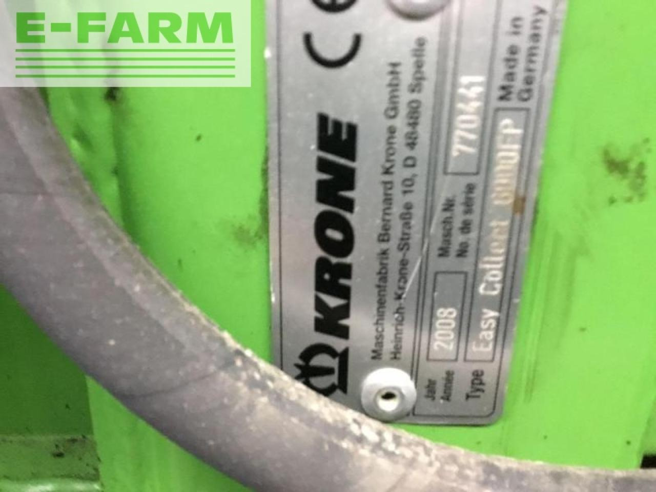 Krone easy collect 6000 fp - Жатка кукурузная: фото 5 Krone easy collect 6000 fp - Жатка кукурузная: фото 5