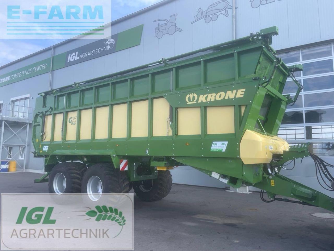 Krone gx 440 (tt801-20) - Сельскохозяйственный прицеп-самосвал: фото 3 Krone gx 440 (tt801-20) - Сельскохозяйственный прицеп-самосвал: фото 3