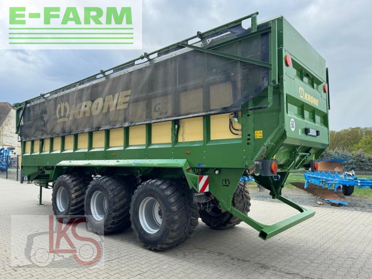 Krone gx 520 universal-transportwagen - Сельскохозяйственный прицеп-самосвал: фото 4 Krone gx 520 universal-transportwagen - Сельскохозяйственный прицеп-самосвал: фото 4