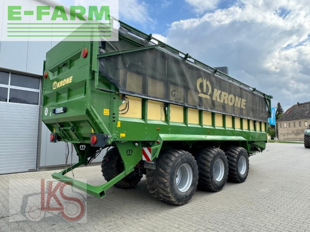 Krone gx 520 universal-transportwagen - Сельскохозяйственный прицеп-самосвал: фото 3 Krone gx 520 universal-transportwagen - Сельскохозяйственный прицеп-самосвал: фото 3