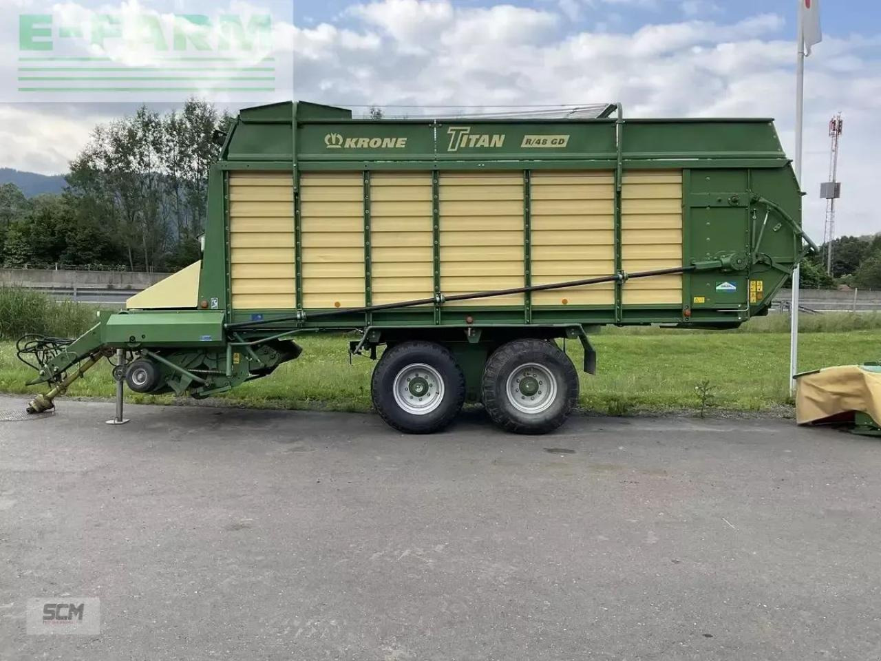 Krone krone ladewagen titan r 48/gd - Самозагружающийся прицеп: фото 1 Krone krone ladewagen titan r 48/gd - Самозагружающийся прицеп: фото 1