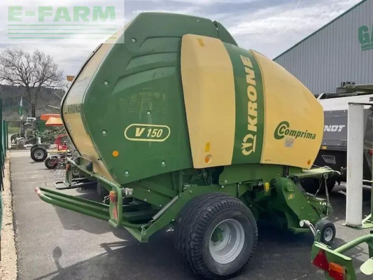 Krone v 150 - Пресс-подборщик тюковый: фото 4 Krone v 150 - Пресс-подборщик тюковый: фото 4