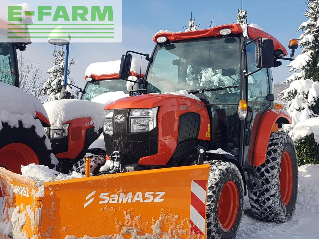 Kubota l2-452h cab winterdienstpaket ab 0,99% - Трактор: фото 1 Kubota l2-452h cab winterdienstpaket ab 0,99% - Трактор: фото 1