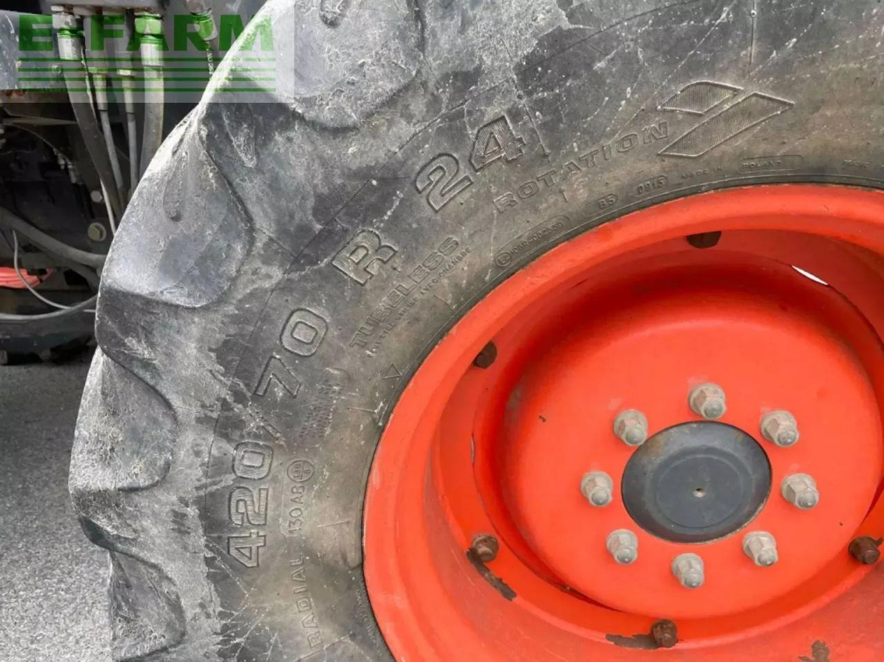 Трактор Kubota tracteur agricole m110gx kubota: фото 7