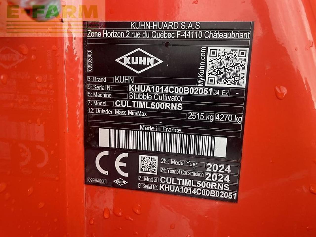 Kuhn cultimer l 500 r - Культиватор: фото 4 Kuhn cultimer l 500 r - Культиватор: фото 4