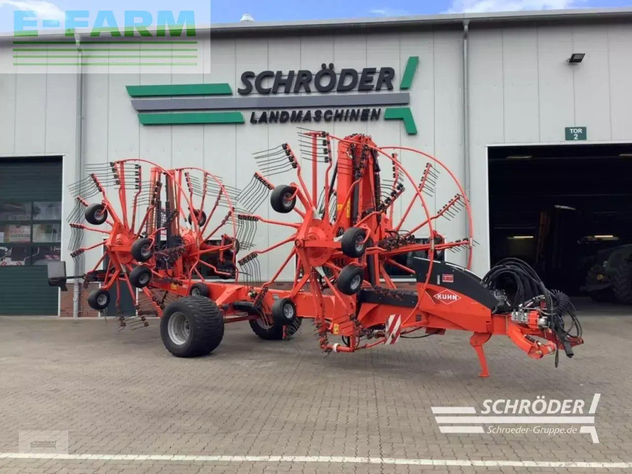 Kuhn ga 15131 - isobus - Сеноворошилка: фото 1 Kuhn ga 15131 - isobus - Сеноворошилка: фото 1