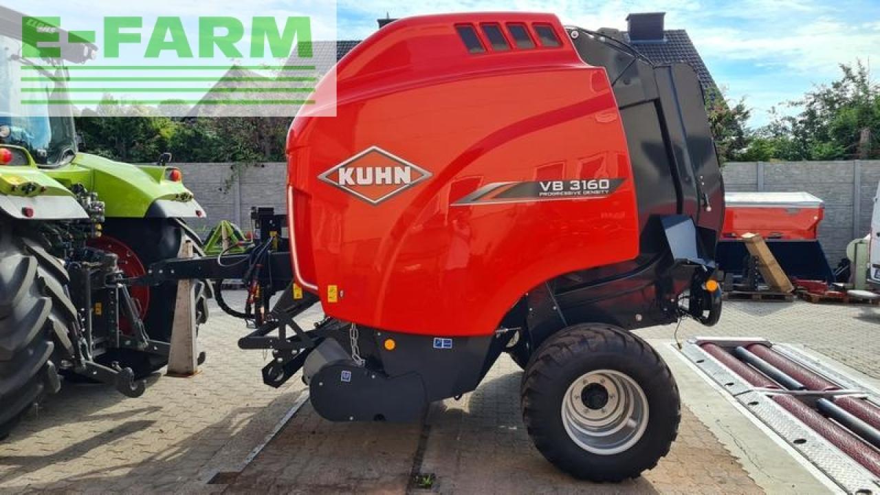 Kuhn vb 3160 oc 14 - 14 messer schneidwerk, isobus, 2. riemenantrieb, high silage satz - Пресс-подборщик тюковый: фото 2 Kuhn vb 3160 oc 14 - 14 messer schneidwerk, isobus, 2. riemenantrieb, high silage satz - Пресс-подборщик тюковый: фото 2