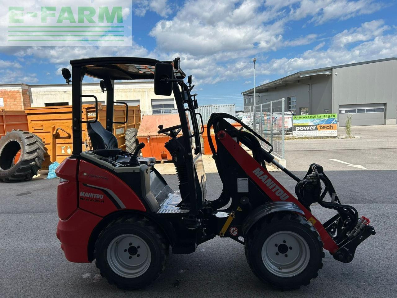 Manitou hoflader mla 2-25 - Мини-экскаватор: фото 5 Manitou hoflader mla 2-25 - Мини-экскаватор: фото 5