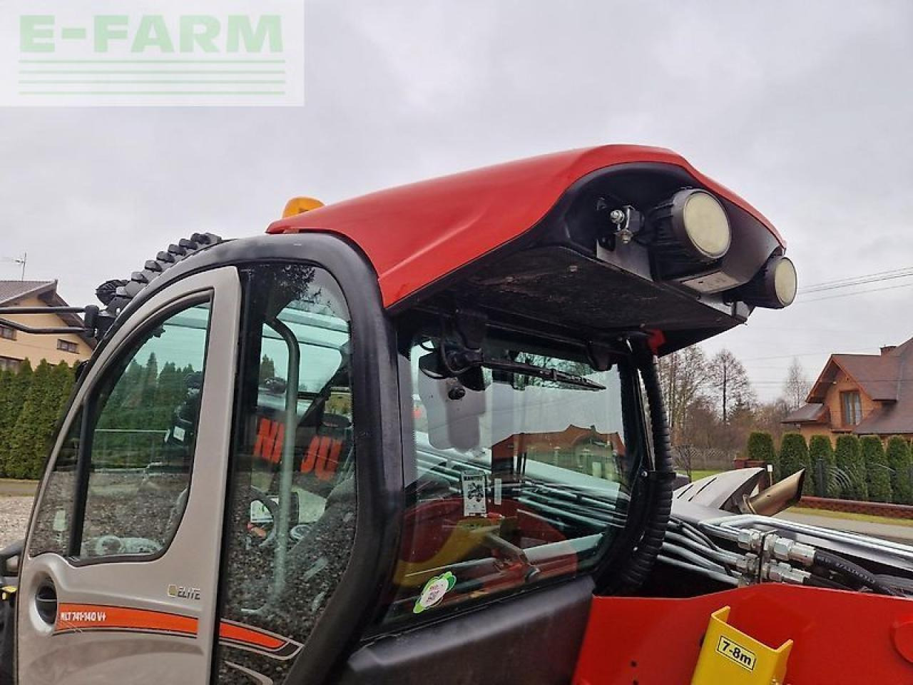 Телескопический погрузчик Manitou mlt 741-140 v+ elite: фото 18