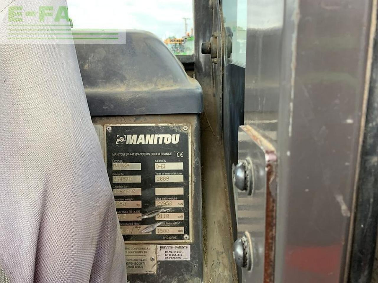 Телескопический погрузчик Manitou mlt634 lsu turbo telehandler (st23428): фото 15 Телескопический погрузчик Manitou mlt634 lsu turbo telehandler (st23428): фото 15