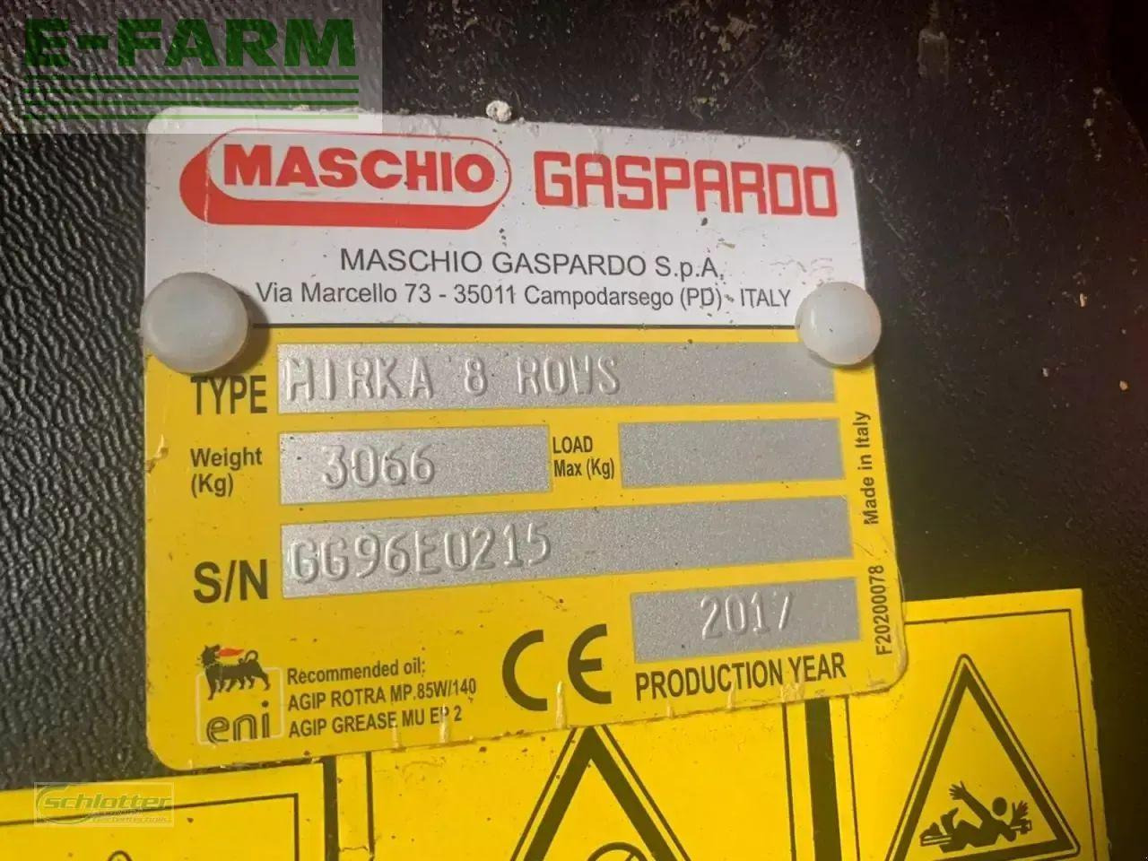Maschio mirka 8 reihen - Сеялка точного высева: фото 2 Maschio mirka 8 reihen - Сеялка точного высева: фото 2