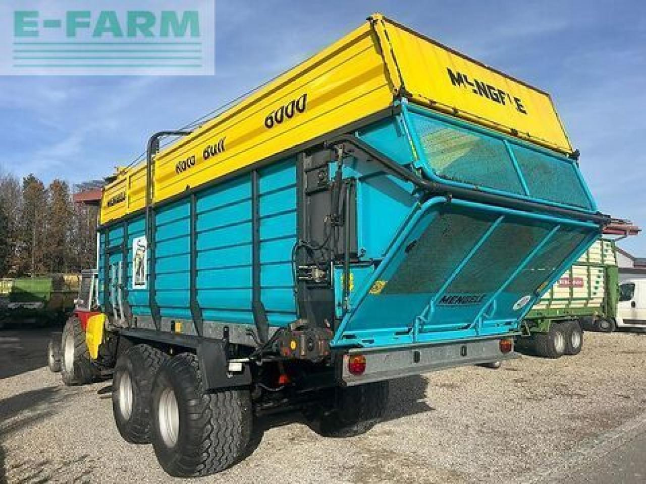 Mengele rotobull 6000/2 mit 700/45-22,5 bereifung und na - Сельскохозяйственный прицеп-самосвал: фото 4 Mengele rotobull 6000/2 mit 700/45-22,5 bereifung und na - Сельскохозяйственный прицеп-самосвал: фото 4