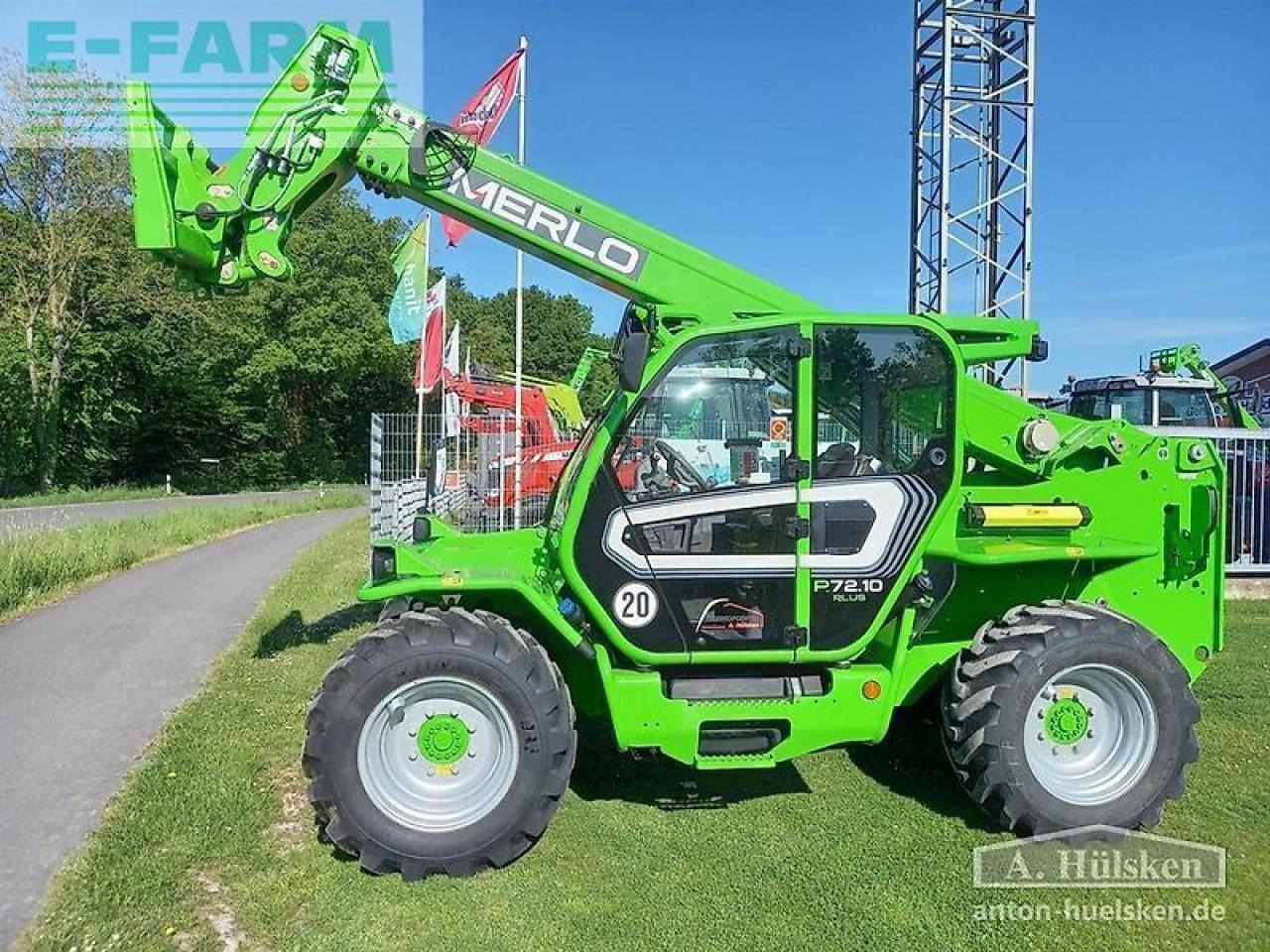 Merlo p72.10plus - Телескопический погрузчик: фото 2 Merlo p72.10plus - Телескопический погрузчик: фото 2