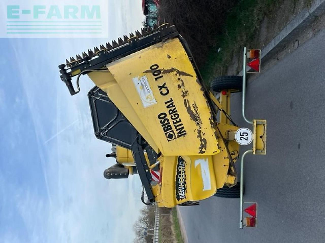 Зерноуборочный комбайн New Holland cx 740 **durchrepariert**: фото 14