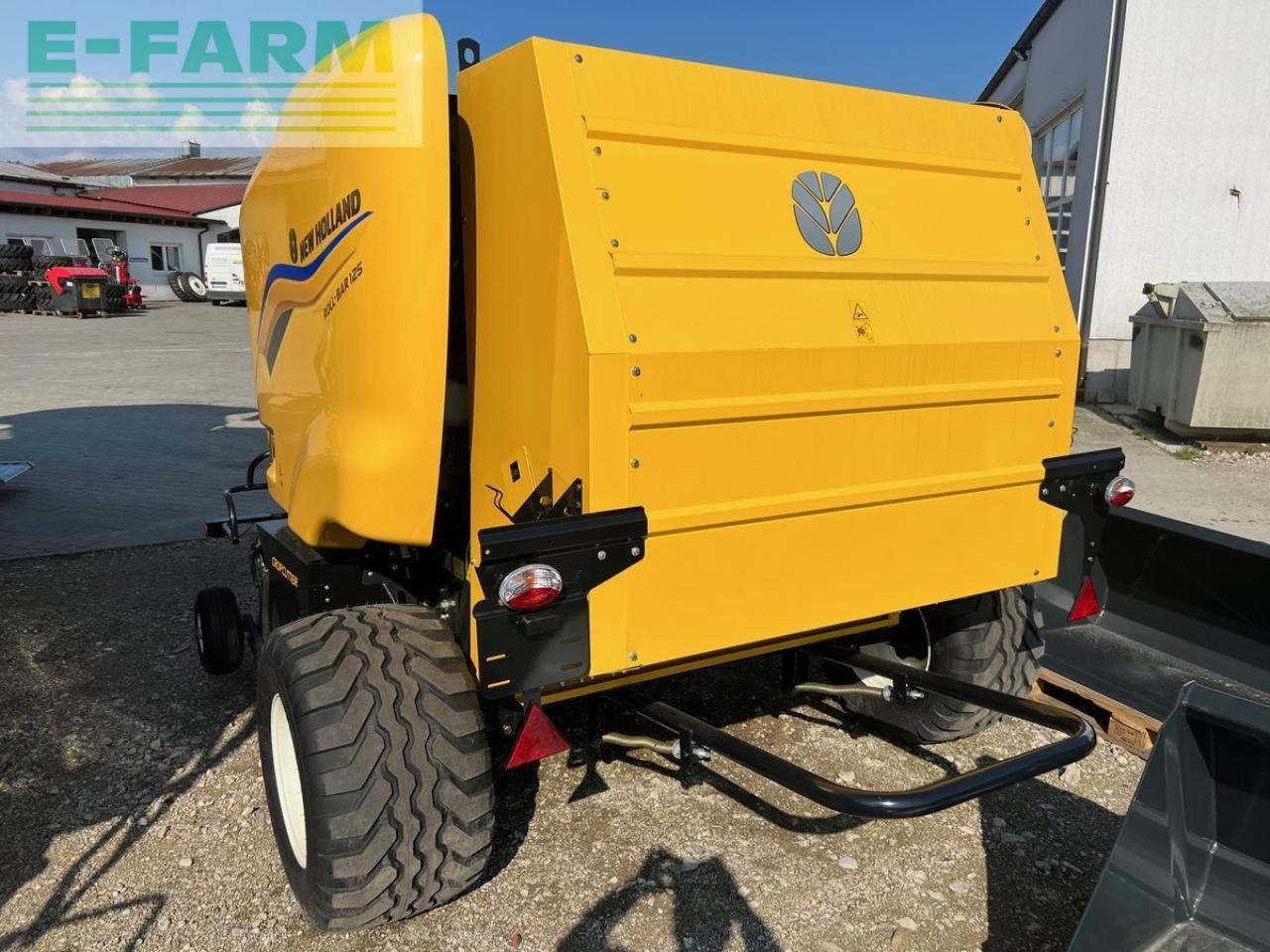 New Holland roll-bar 125 rotor cutter - Пресс-подборщик тюковый: фото 5 New Holland roll-bar 125 rotor cutter - Пресс-подборщик тюковый: фото 5