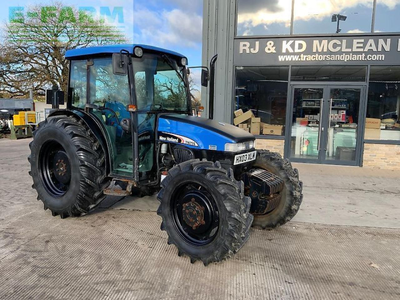 New Holland tn75s super steer tractor (st24490) S - Трактор: фото 2 New Holland tn75s super steer tractor (st24490) S - Трактор: фото 2