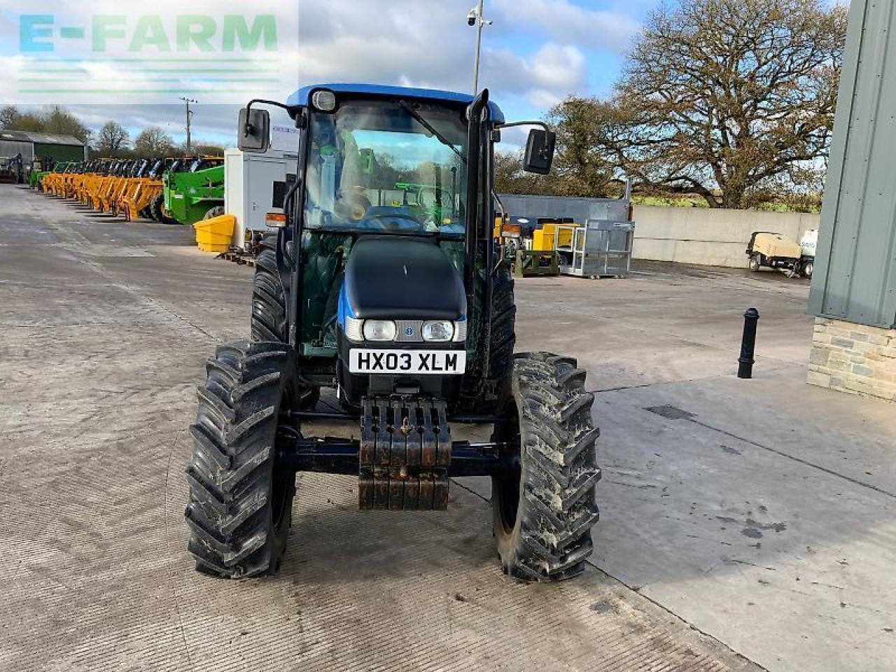 New Holland tn75s super steer tractor (st24490) S - Трактор: фото 3 New Holland tn75s super steer tractor (st24490) S - Трактор: фото 3