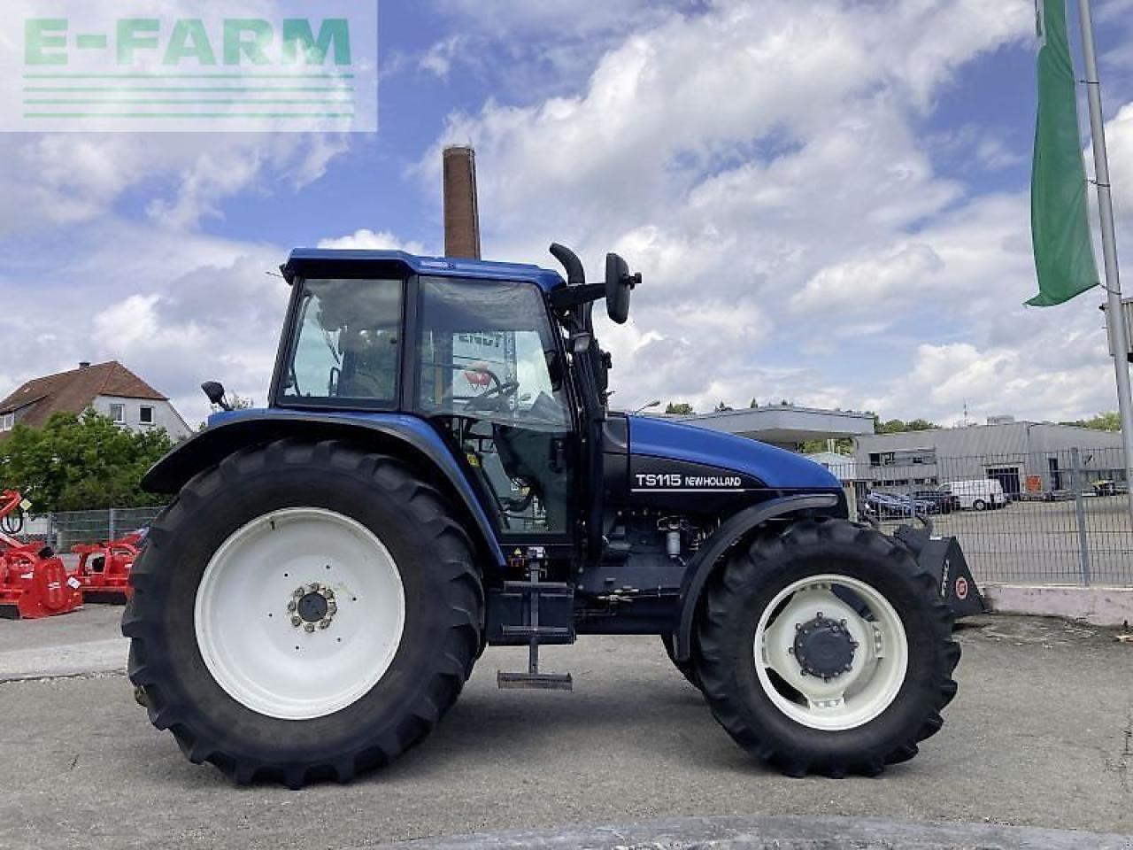 Трактор New Holland ts 115: фото 9