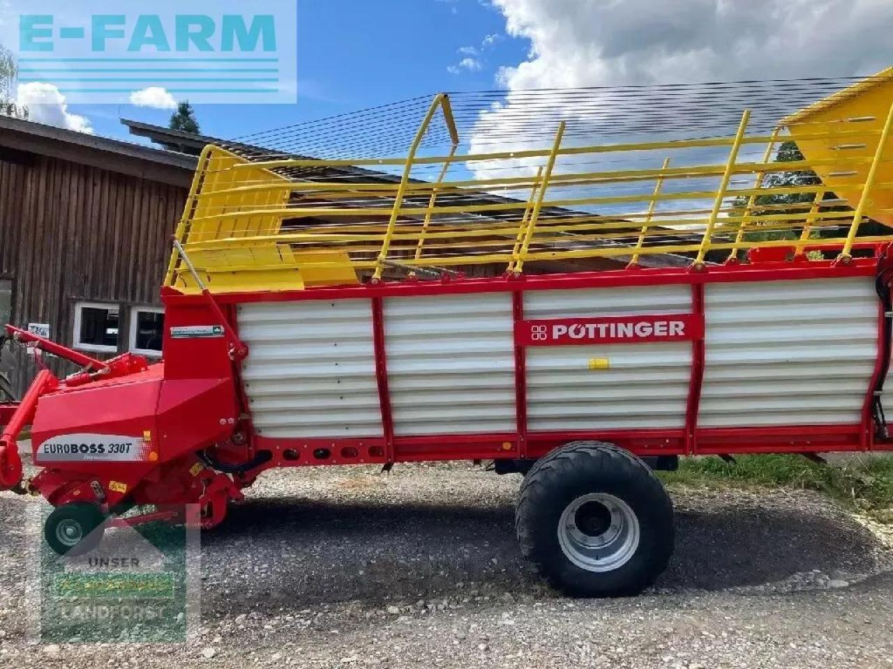 Pöttinger euroboss 330 t - Самозагружающийся прицеп: фото 1 Pöttinger euroboss 330 t - Самозагружающийся прицеп: фото 1