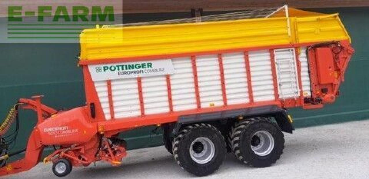Pöttinger europrofi 5010 combiline - Сельскохозяйственный прицеп-самосвал: фото 1 Pöttinger europrofi 5010 combiline - Сельскохозяйственный прицеп-самосвал: фото 1