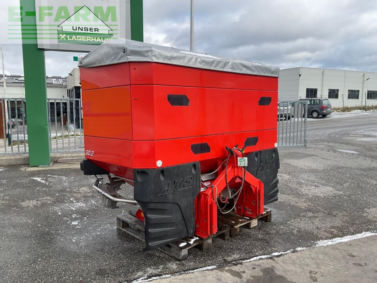 Rauch Axis 30.2 M EMC + W ISOBUS - Разбрасыватель удобрений: фото 4 Rauch Axis 30.2 M EMC + W ISOBUS - Разбрасыватель удобрений: фото 4