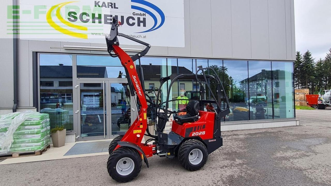 Schäffer schäffer 2028-2 mit fahrerschutzdach - Мини-экскаватор: фото 1 Schäffer schäffer 2028-2 mit fahrerschutzdach - Мини-экскаватор: фото 1