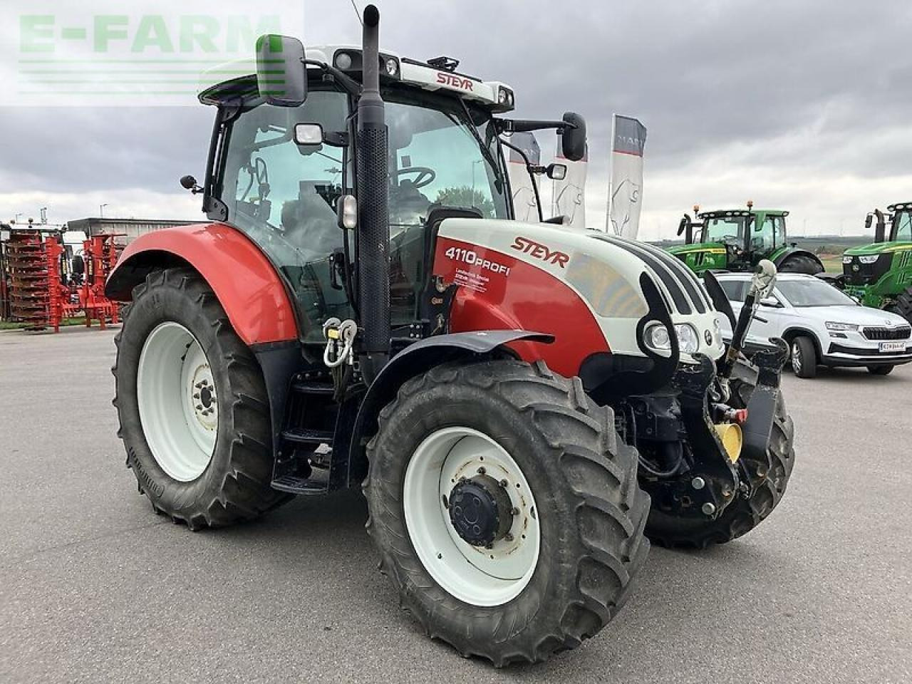 Steyr 4110 profi - Трактор: фото 2 Steyr 4110 profi - Трактор: фото 2